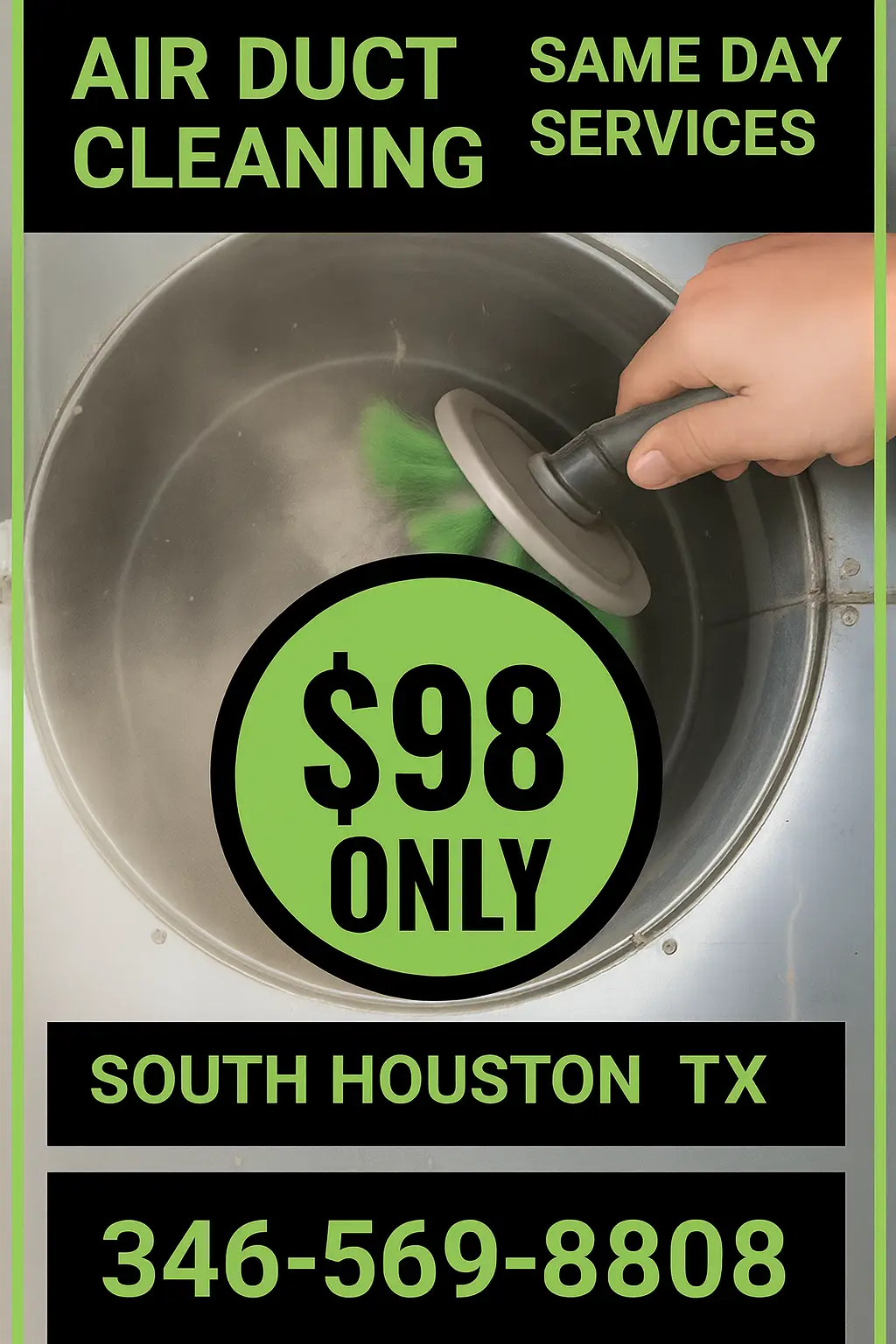 Air Duct Vent Cleaning South Houston TX Coupon